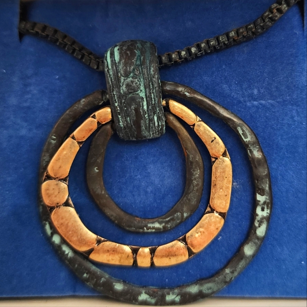 New Patine/Green necklace